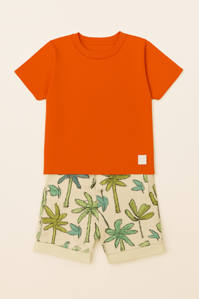 Short Infantil Masculino Tropic Vibes
