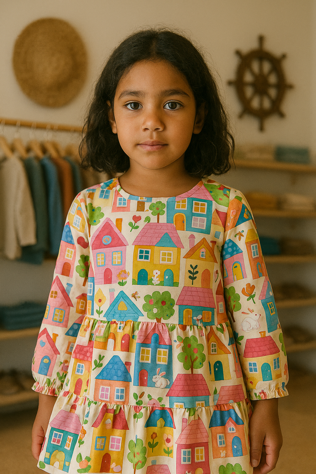 Vestido Infantil Feminino Lily Patch