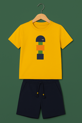 Camisa Infantil Masculina Block Tee