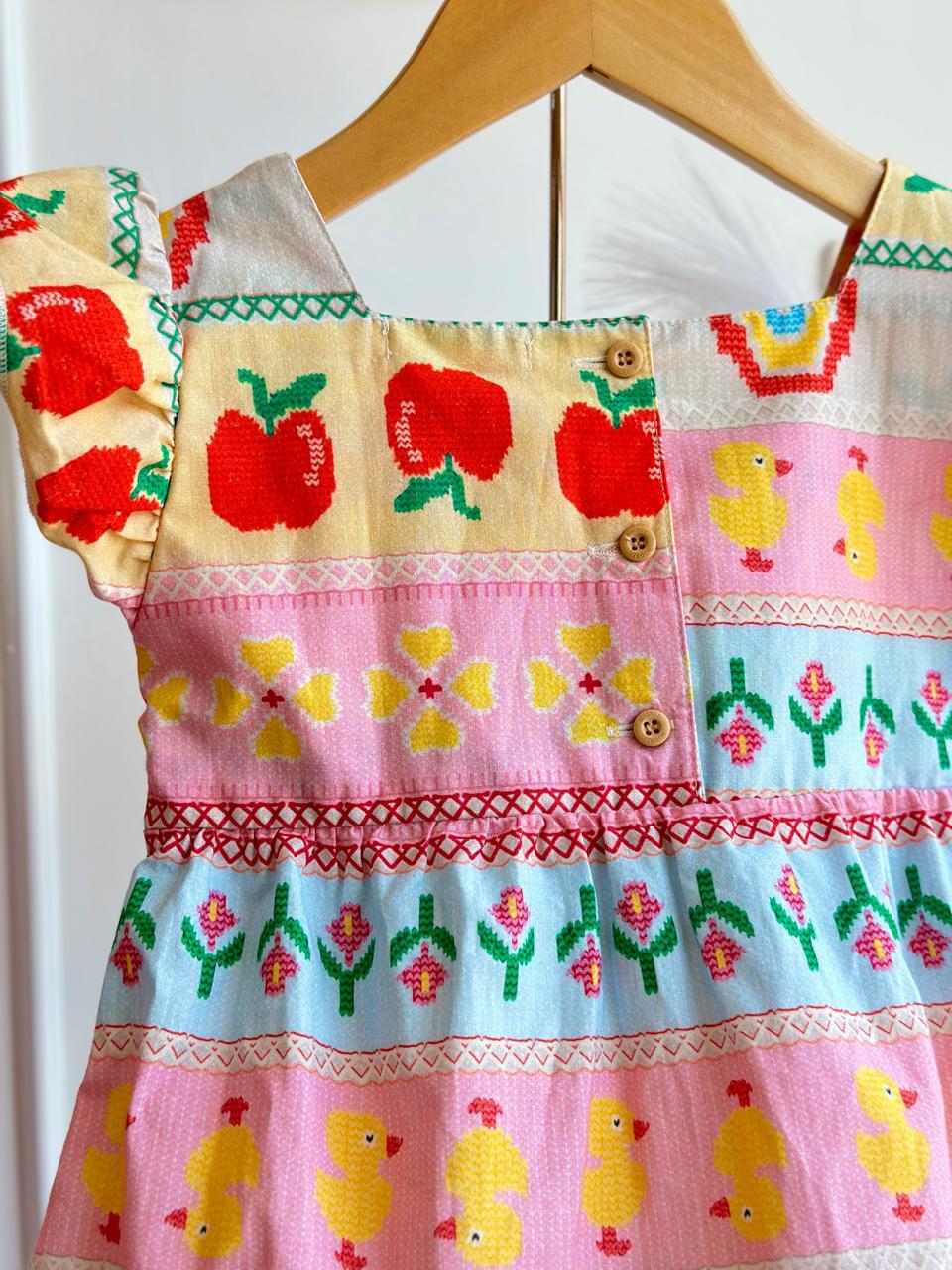 Vestido Infantil Feminino Luna Bloom