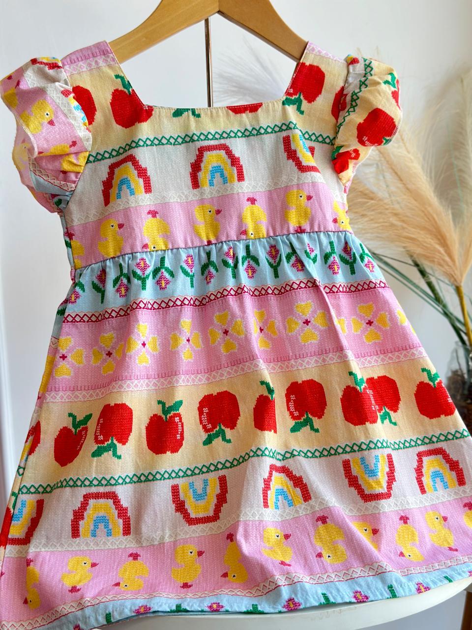 Vestido Infantil Feminino Luna Bloom