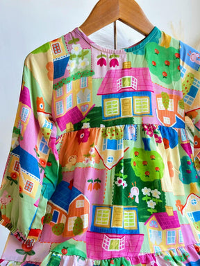 Vestido Infantil Feminino Lily Patch