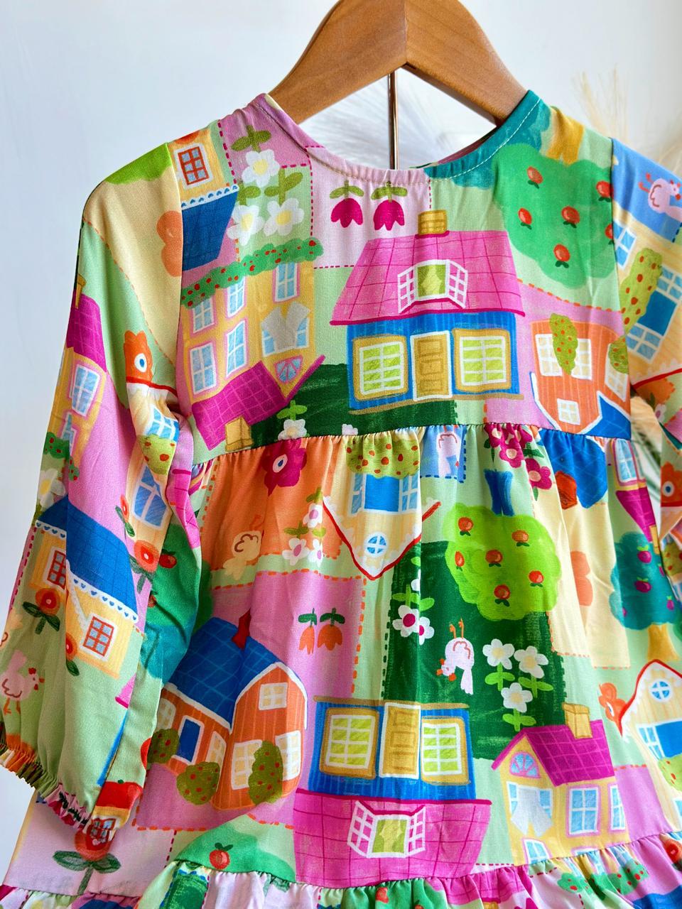 Vestido Infantil Feminino Lily Patch