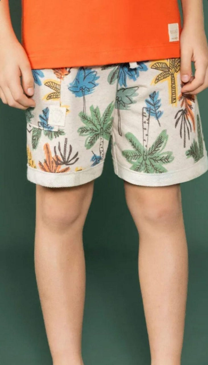 Short Infantil Masculino Tropic Vibes